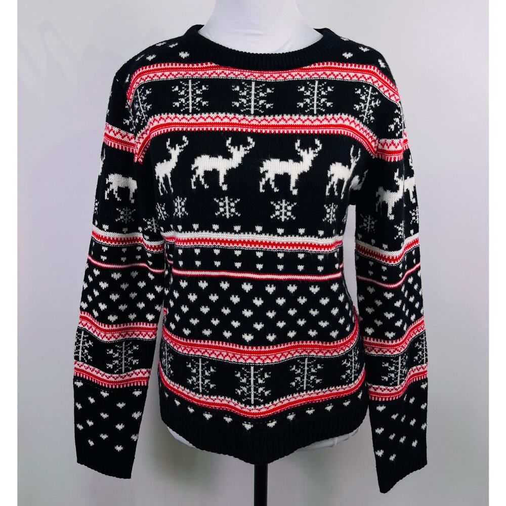 Cotton On Novelty Knitted Sweater Women’s Christmas holiday knitwear (Size M)